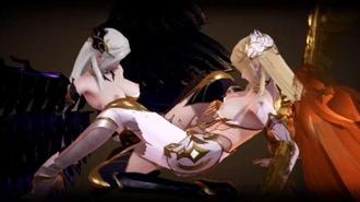  3D同人动漫：斗罗大陆黑化千仞雪沉沦肉欲深渊 