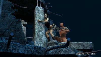  Lara Croft in the Land Of 3D
